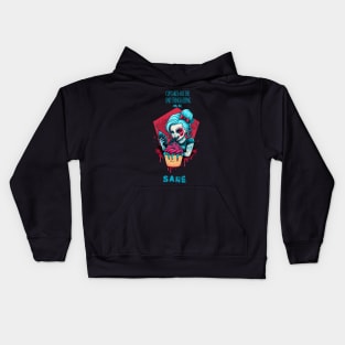 cupcakes keep me sane Kids Hoodie